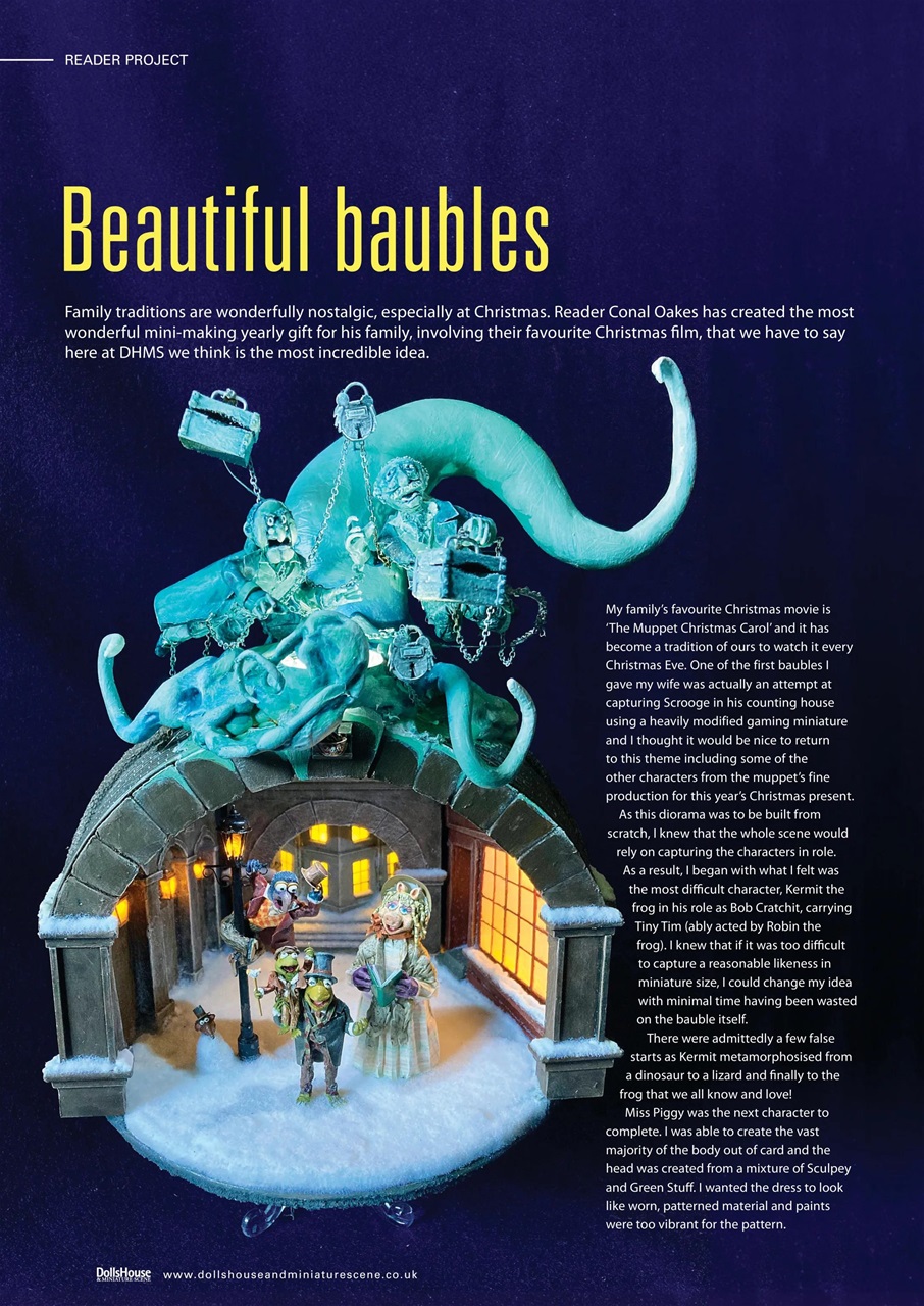 Dolls House and Miniature Scene Preview Pages