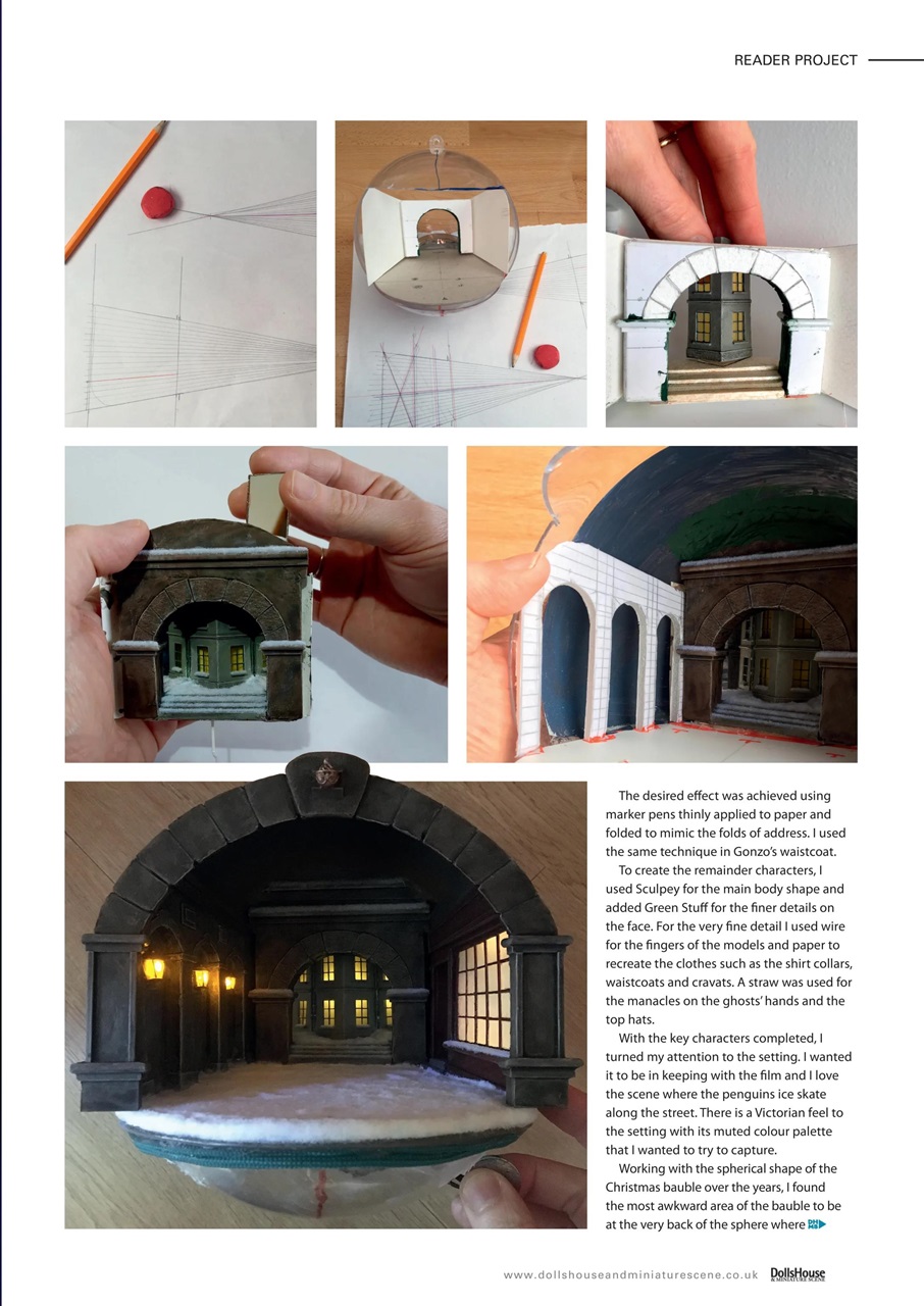 Dolls House and Miniature Scene Preview Pages
