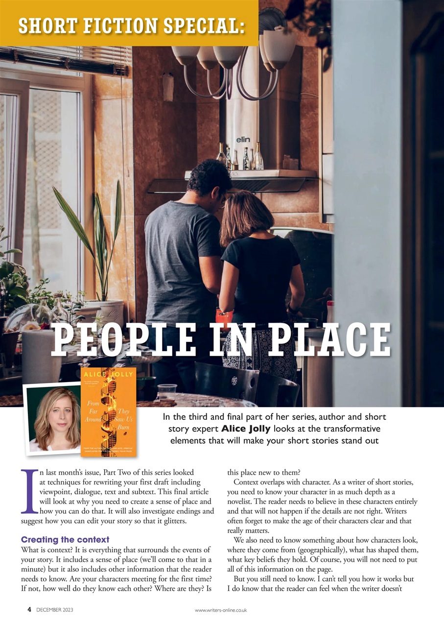 Writing Magazine Preview Pages