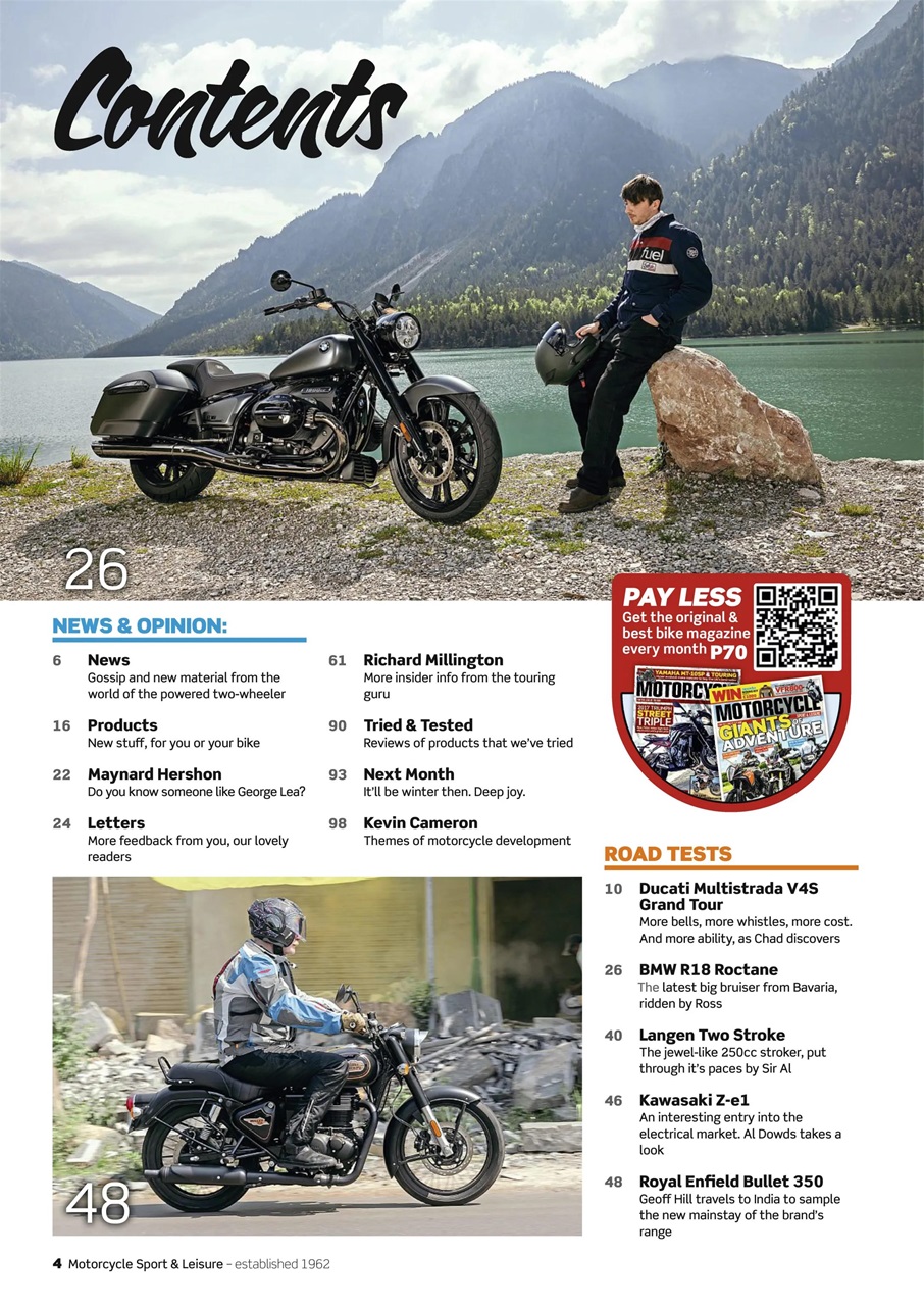 Motorcycle Sport & Leisure Preview Pages