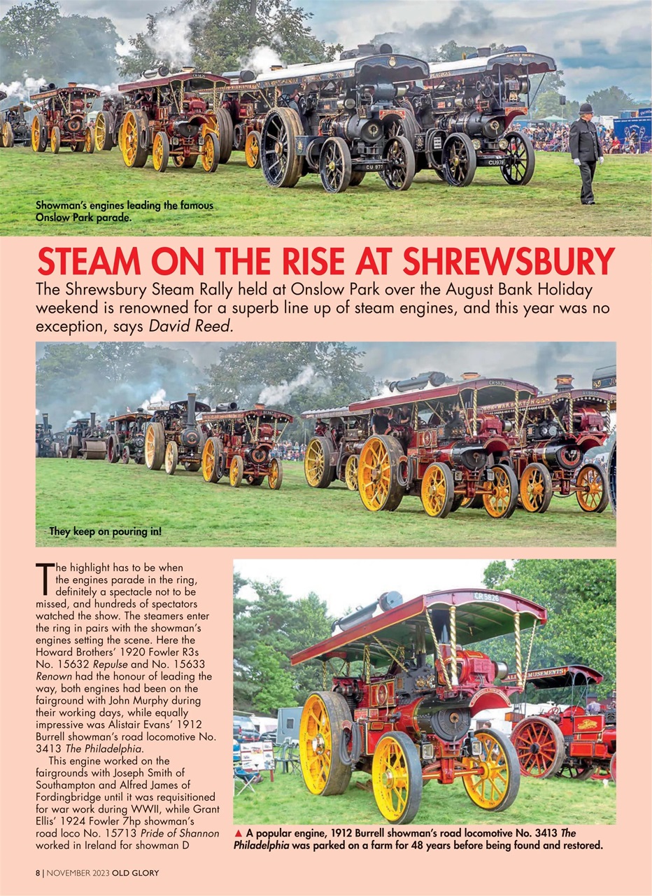 Old Glory Magazine Preview Pages