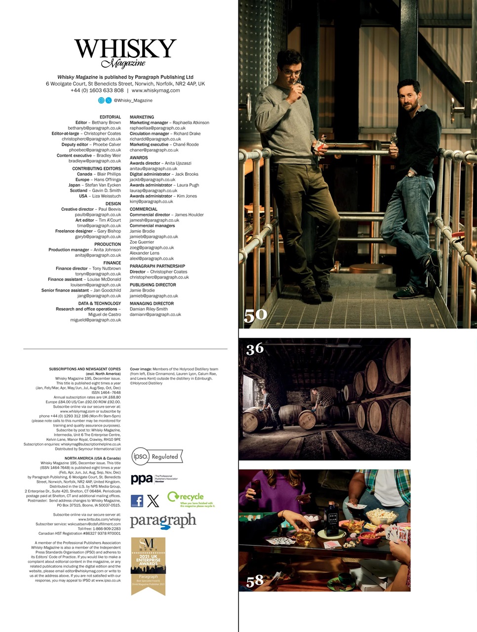 Whisky Magazine Preview Pages