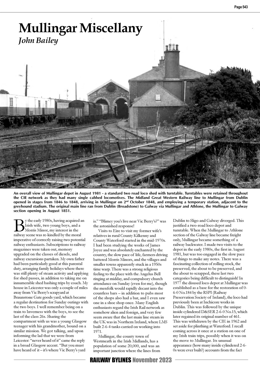 Railway Bylines Preview Pages