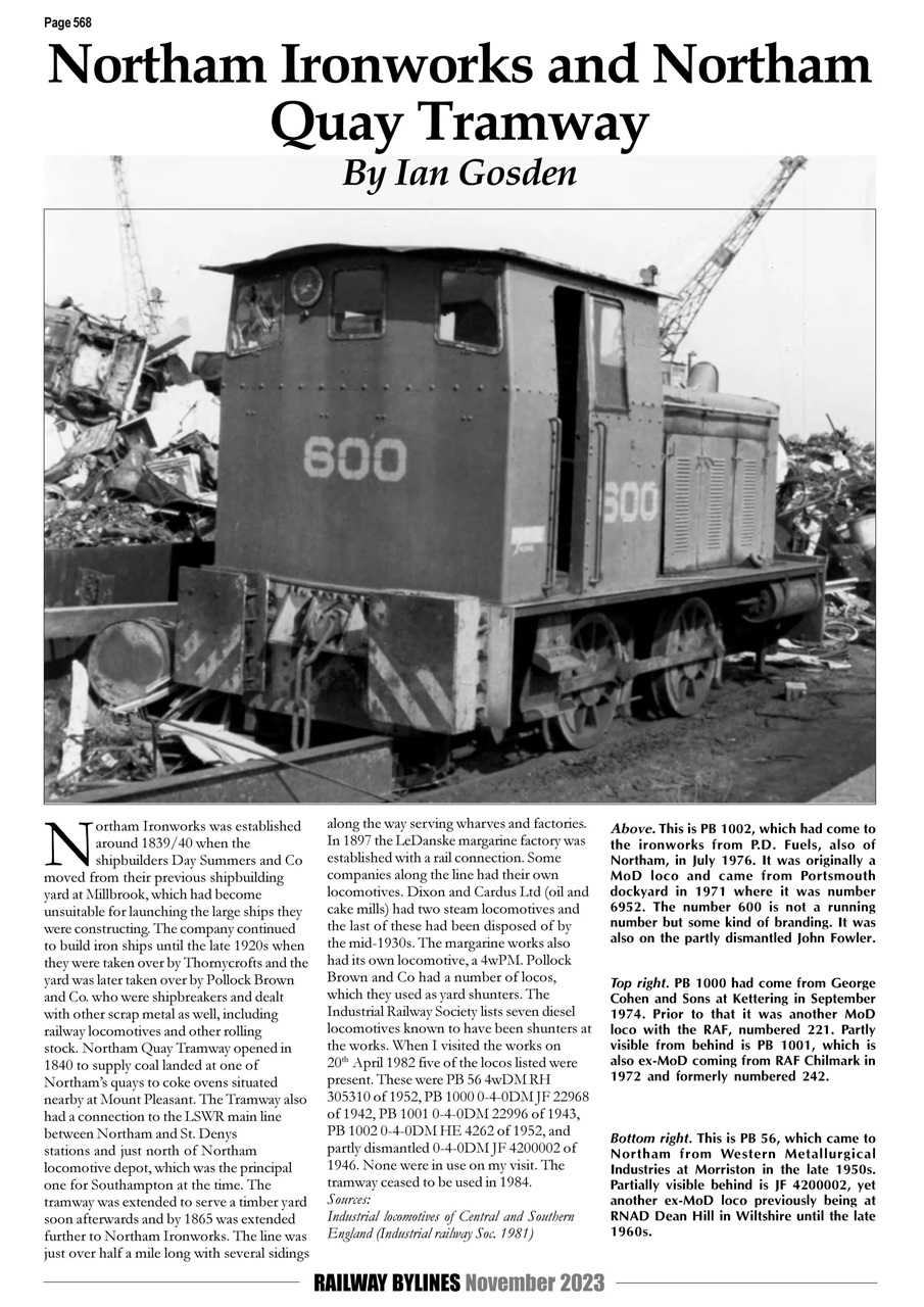 Railway Bylines Preview Pages