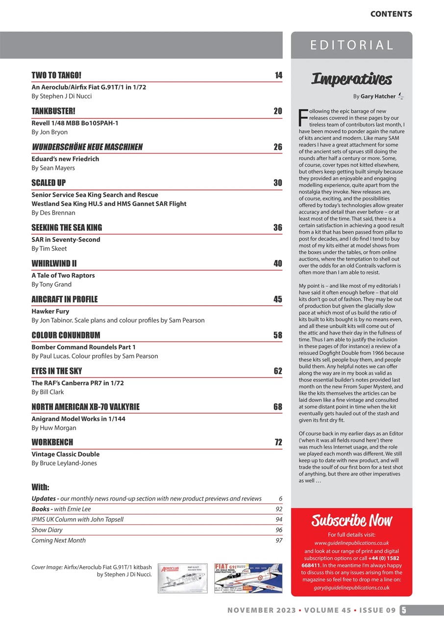 Scale Aircraft Modelling Preview Pages