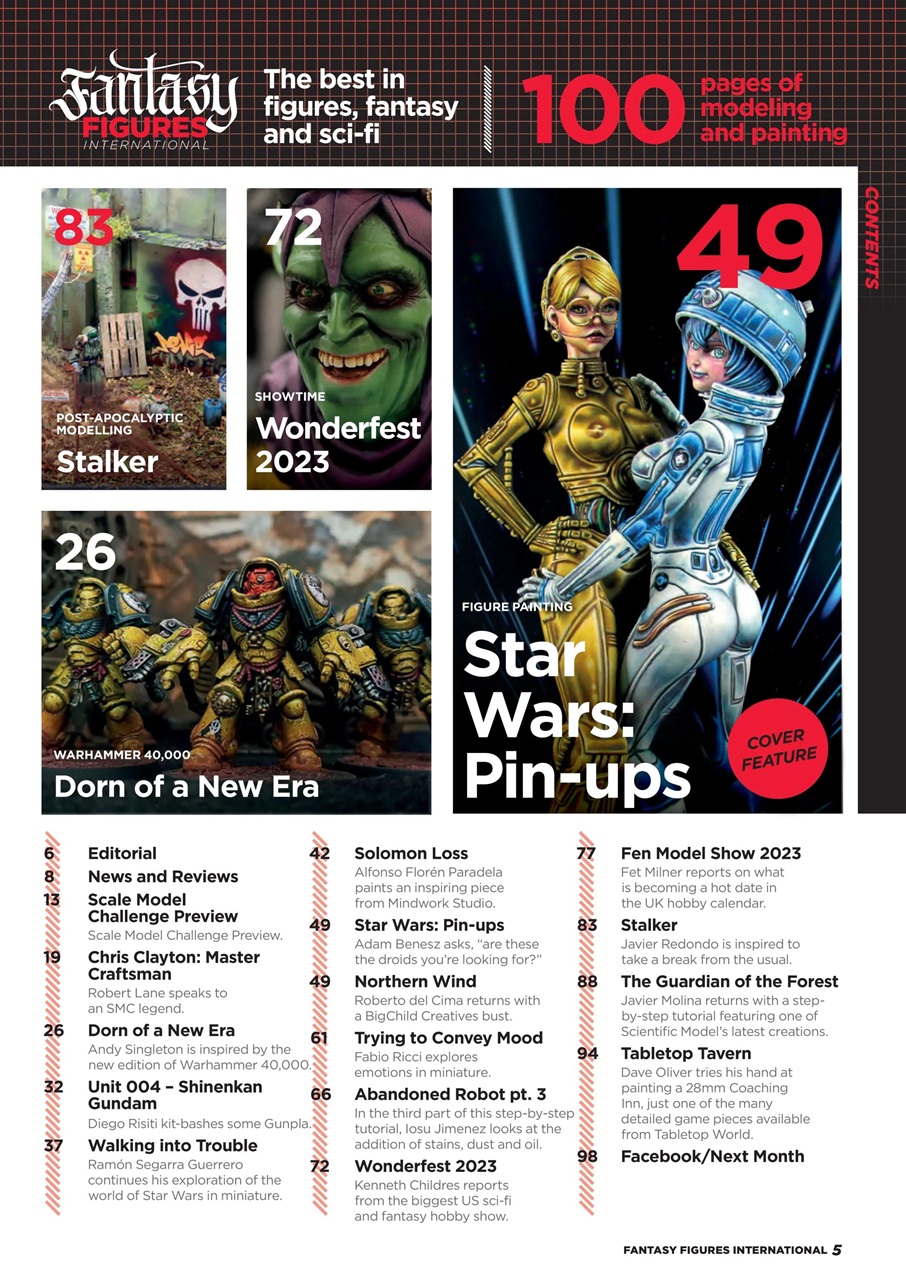 Fantasy Figures International Preview Pages