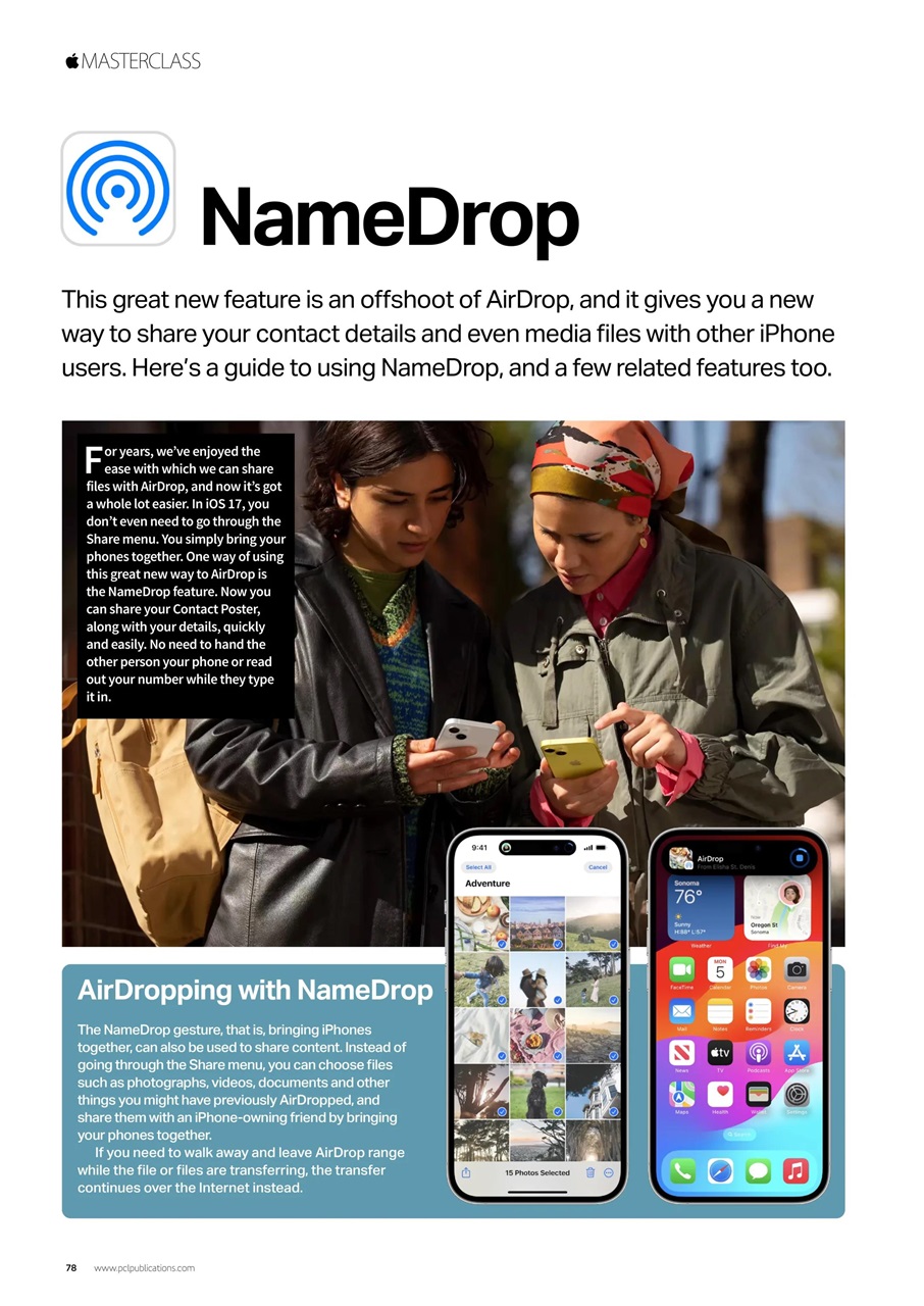 Essential Apple User Preview Pages