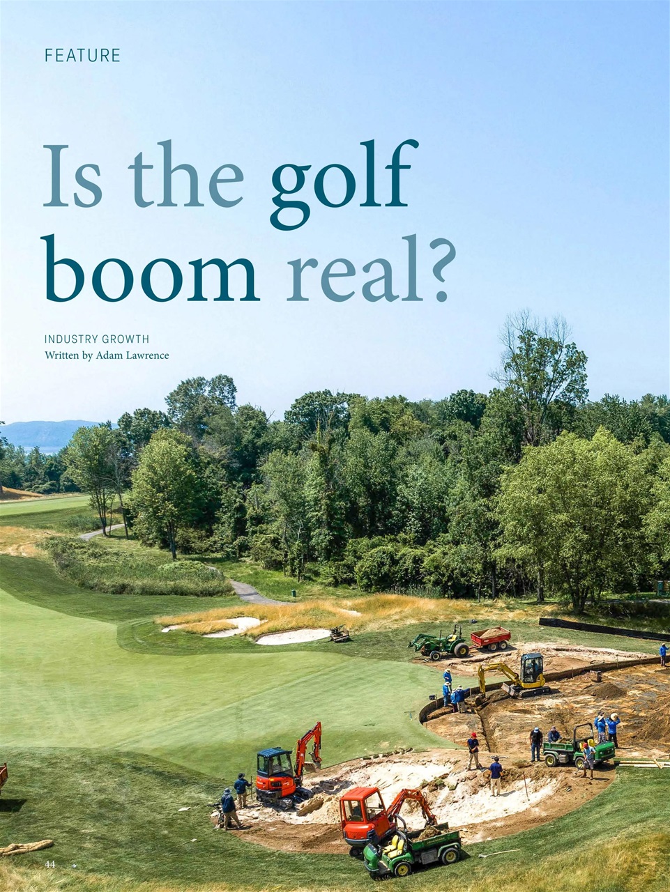 Golf Course Architecture Preview Pages