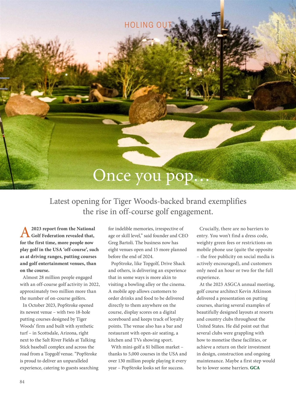 Golf Course Architecture Preview Pages