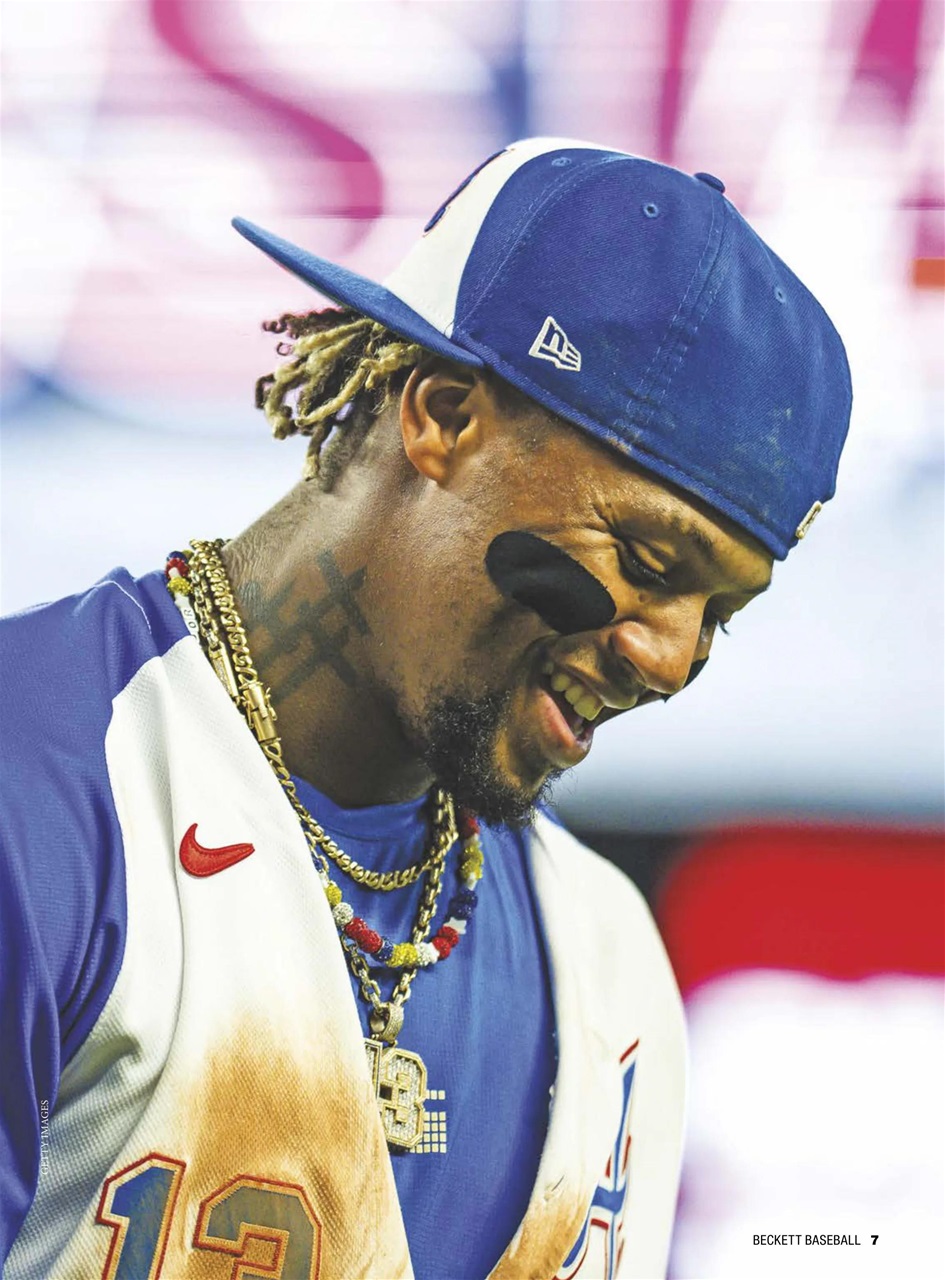 Beckett Baseball Magazine Preview Pages