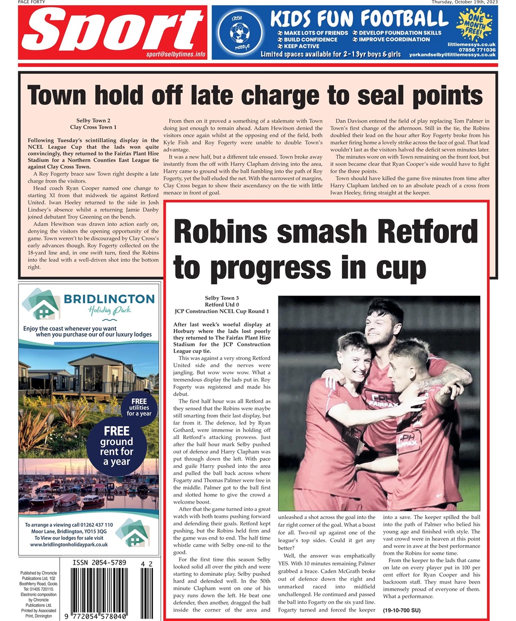 Selby Times Preview Pages