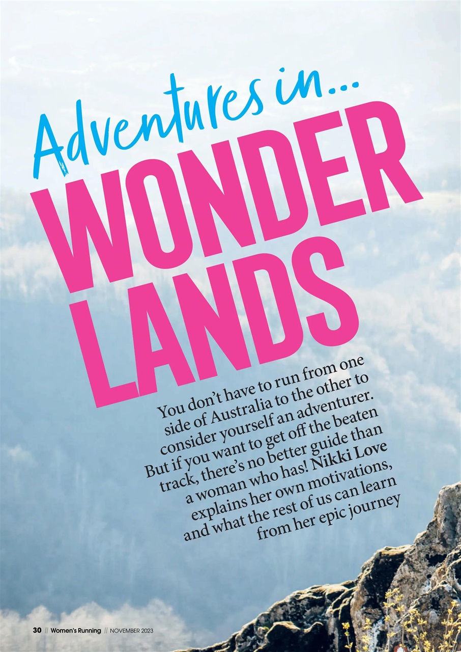 Women’s Running Preview Pages