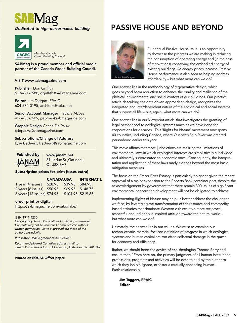 SABMag Preview Pages