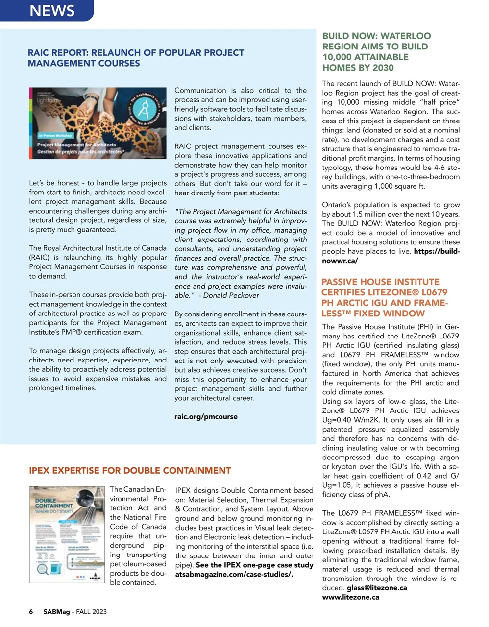 SABMag Preview Pages