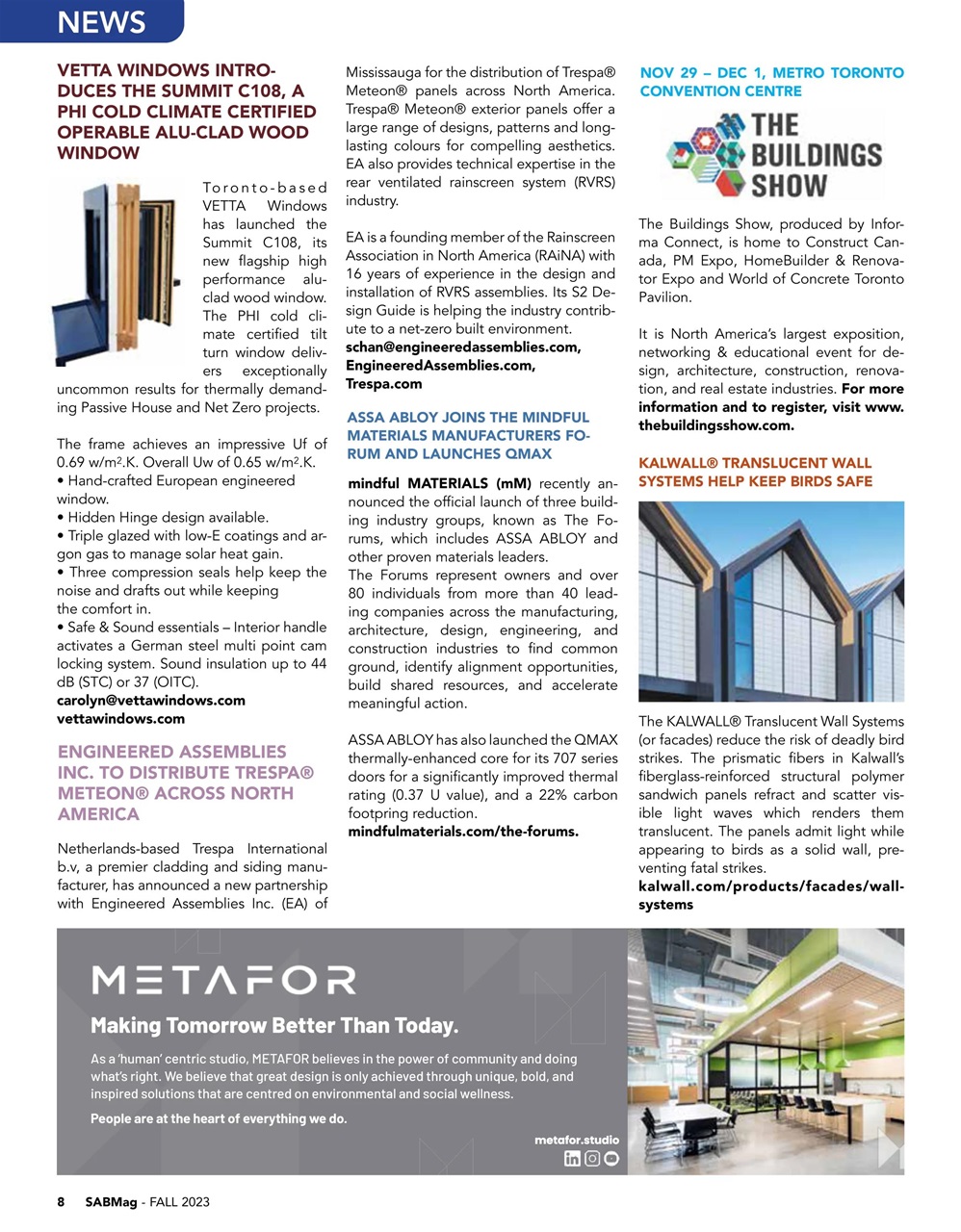 SABMag Preview Pages