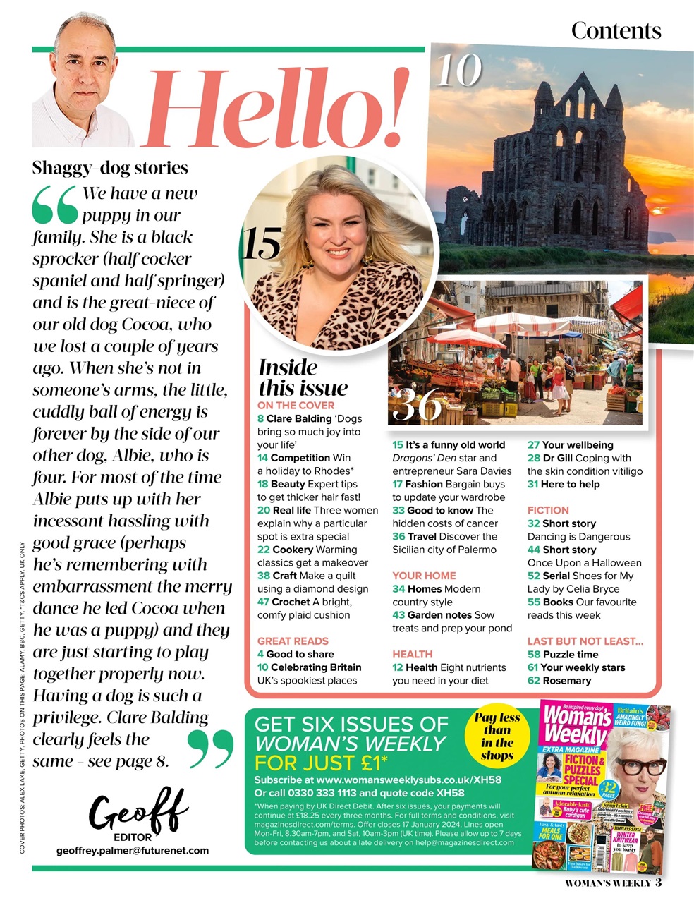 Woman's Weekly Preview Pages