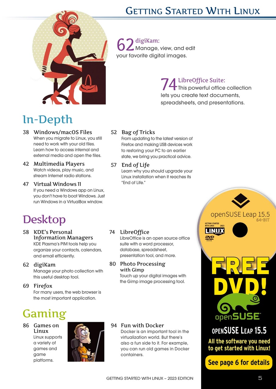 Linux Magazine Preview Pages