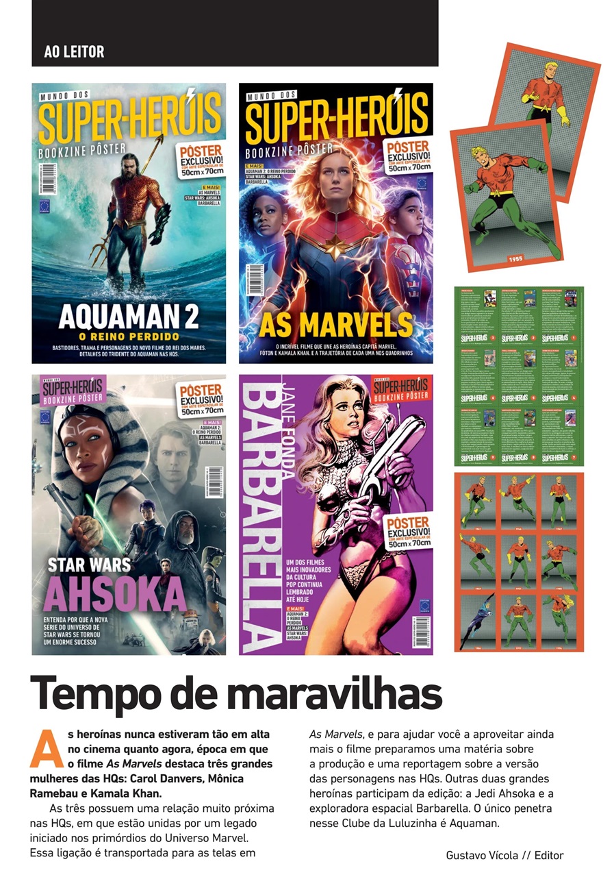 Mundo dos Super-Heróis Preview Pages