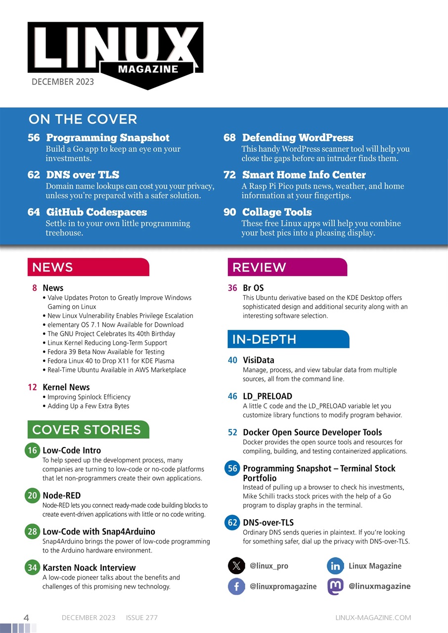 Linux Magazine Preview Pages