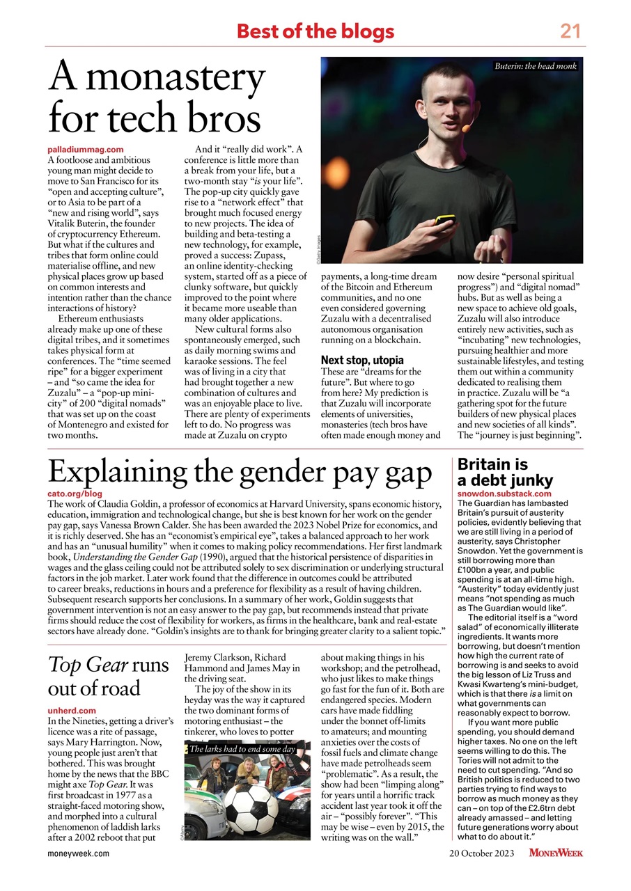 MoneyWeek Preview Pages