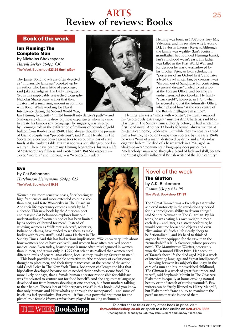 The Week Preview Pages