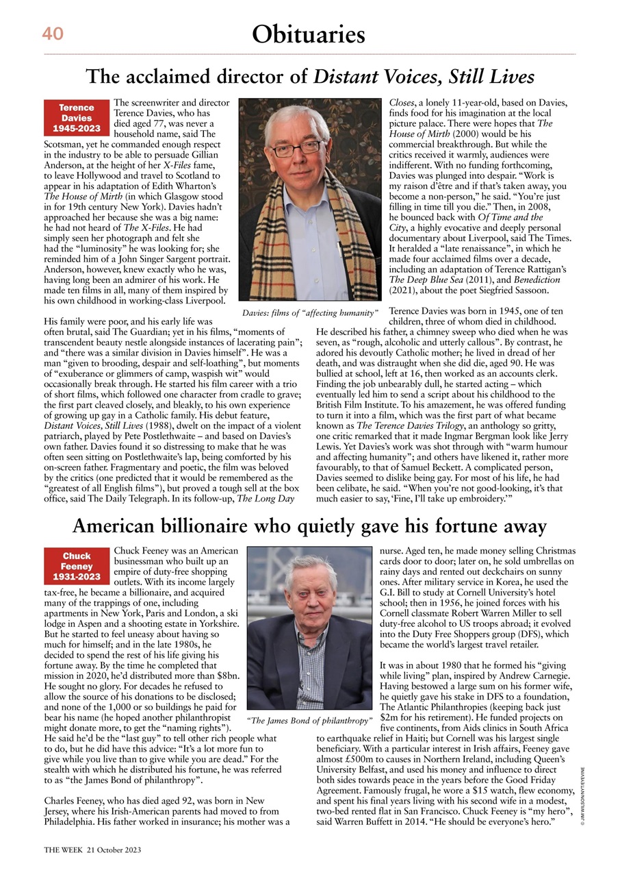 The Week Preview Pages