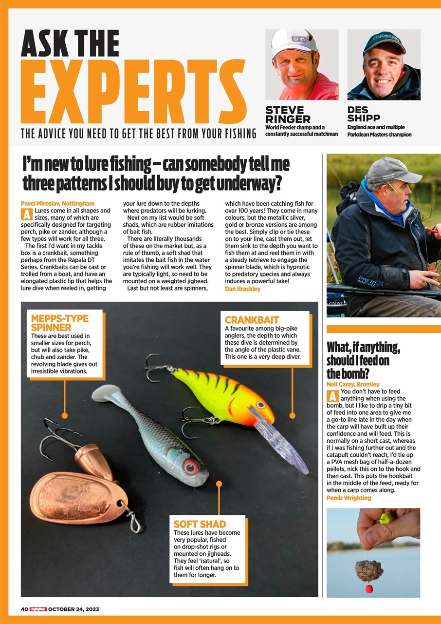 Angling Times Preview Pages