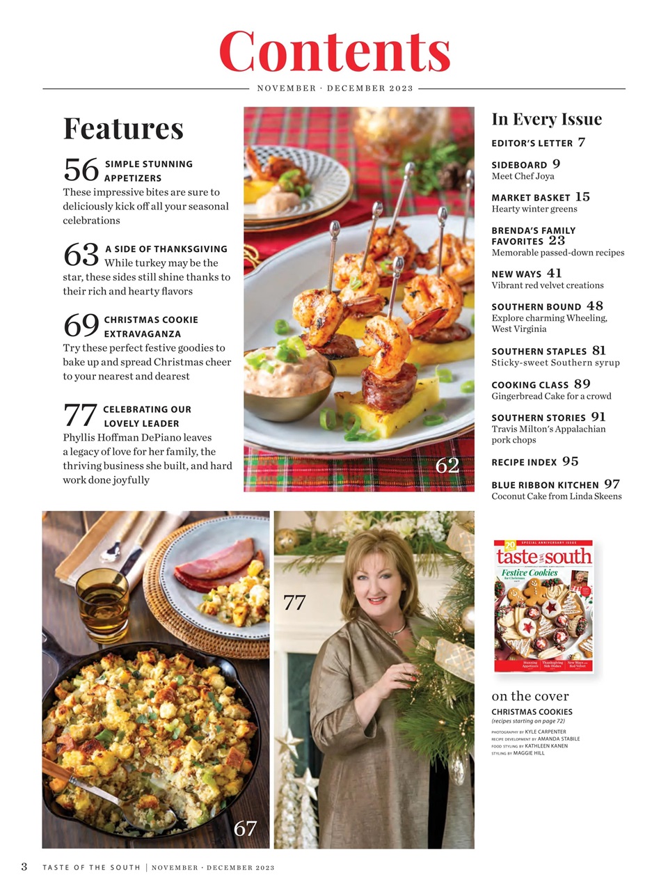 Taste of the South Preview Pages