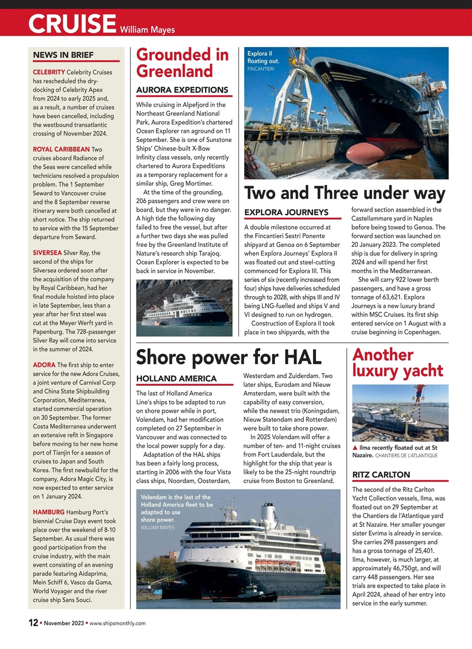 Ships Monthly Preview Pages