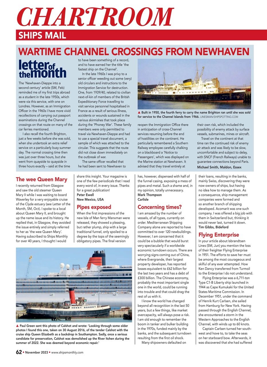 Ships Monthly Preview Pages