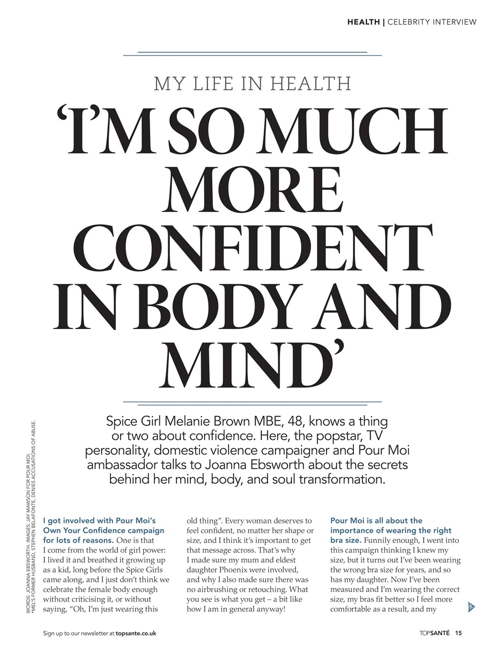 Top Sante Preview Pages