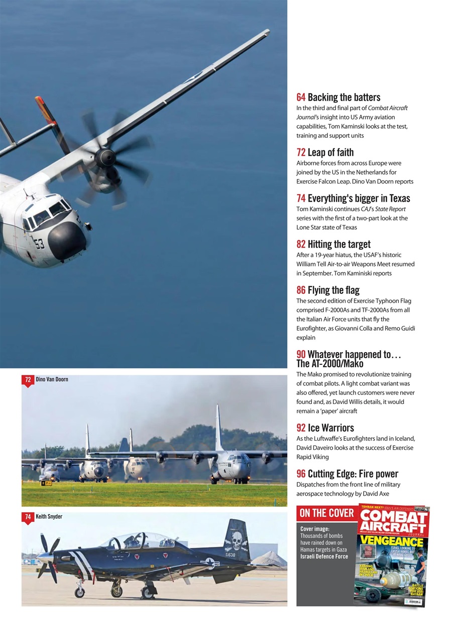 Combat Aircraft Journal Preview Pages