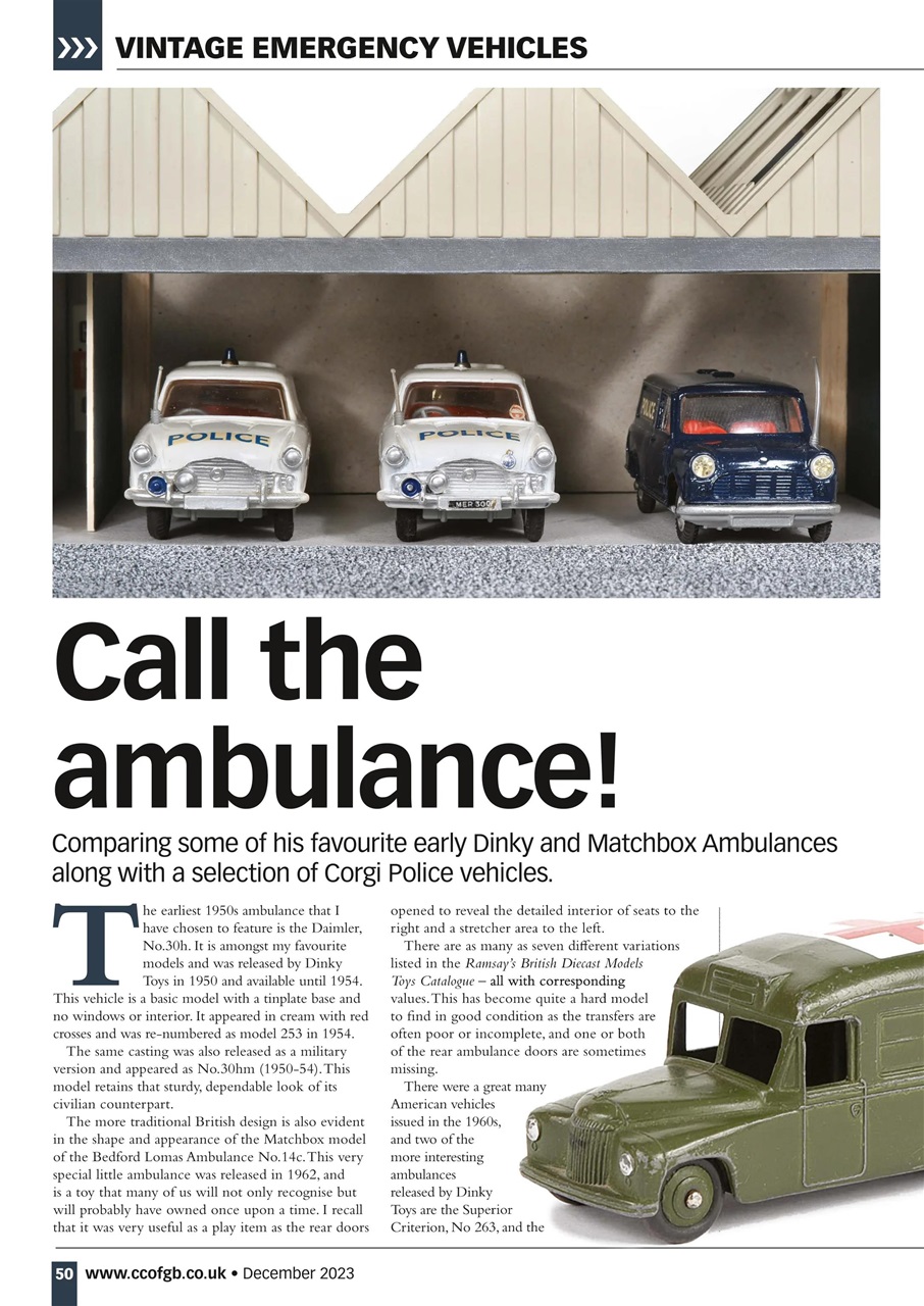 Diecast Collector Preview Pages