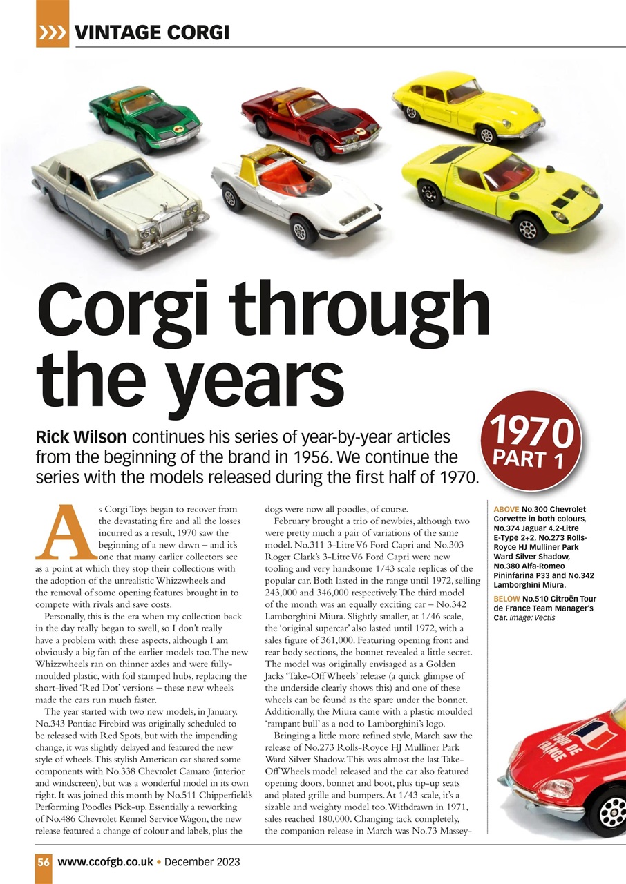 Diecast Collector Preview Pages