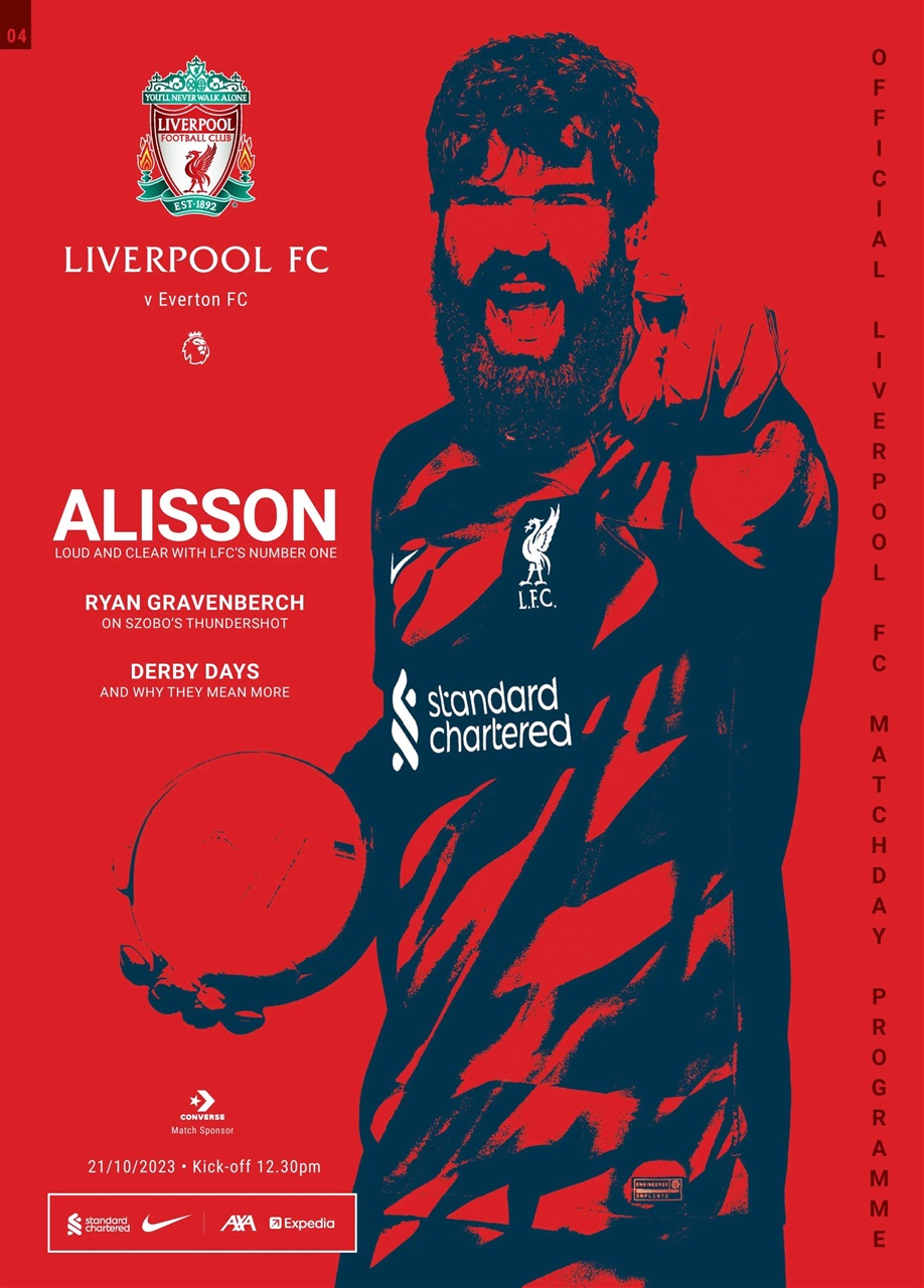Liverpool FC Programmes Preview Pages