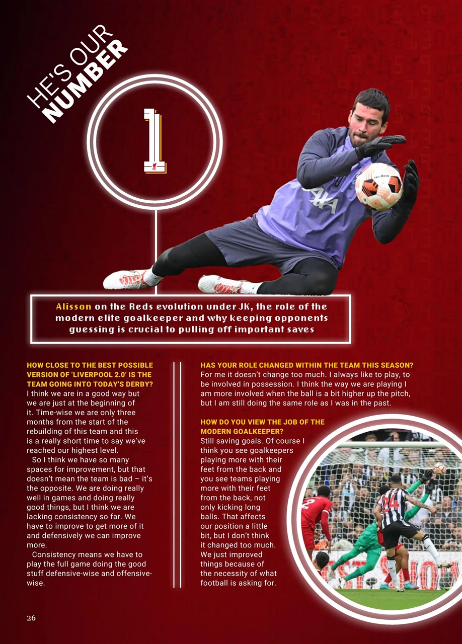 Liverpool FC Programmes Preview Pages