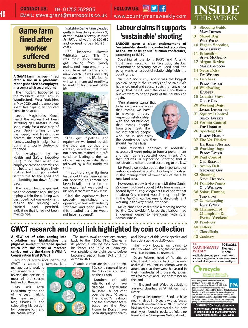 Countryman's Weekly Preview Pages