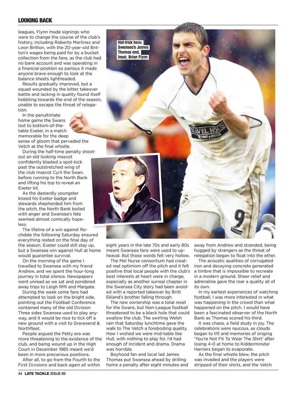 Late Tackle Football Magazine Preview Pages