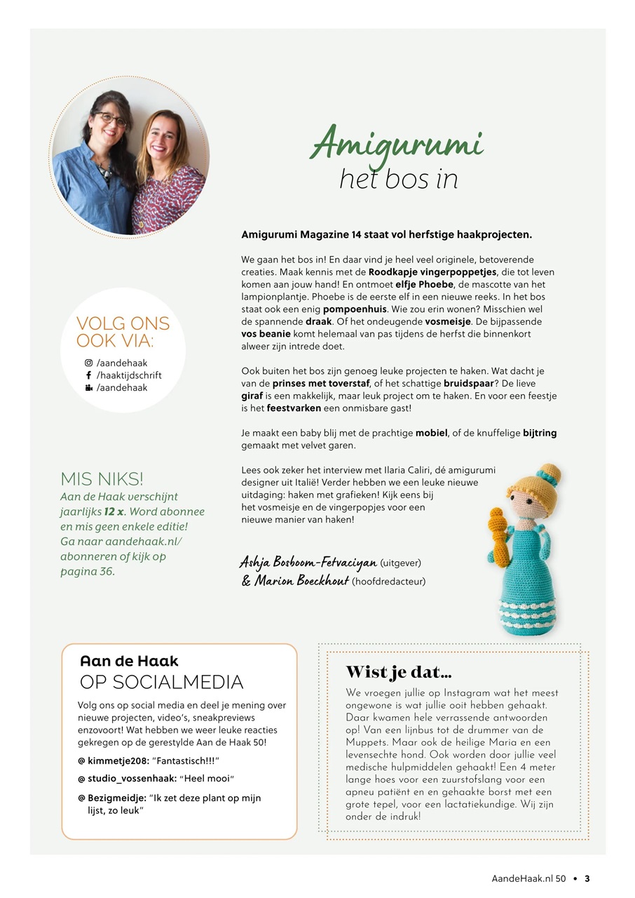 Amigurumi Magazine Preview Pages