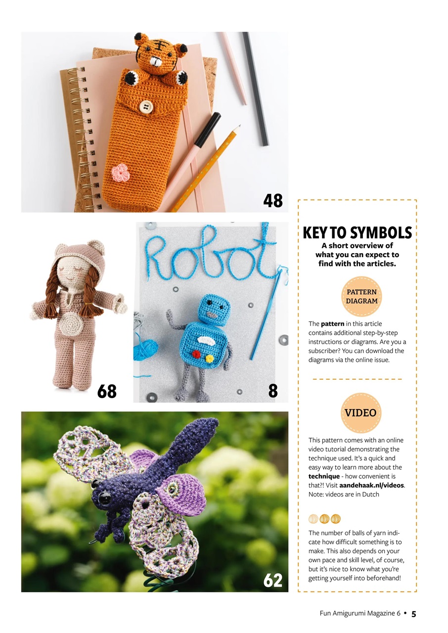Fun Amigurumi Magazine Preview Pages