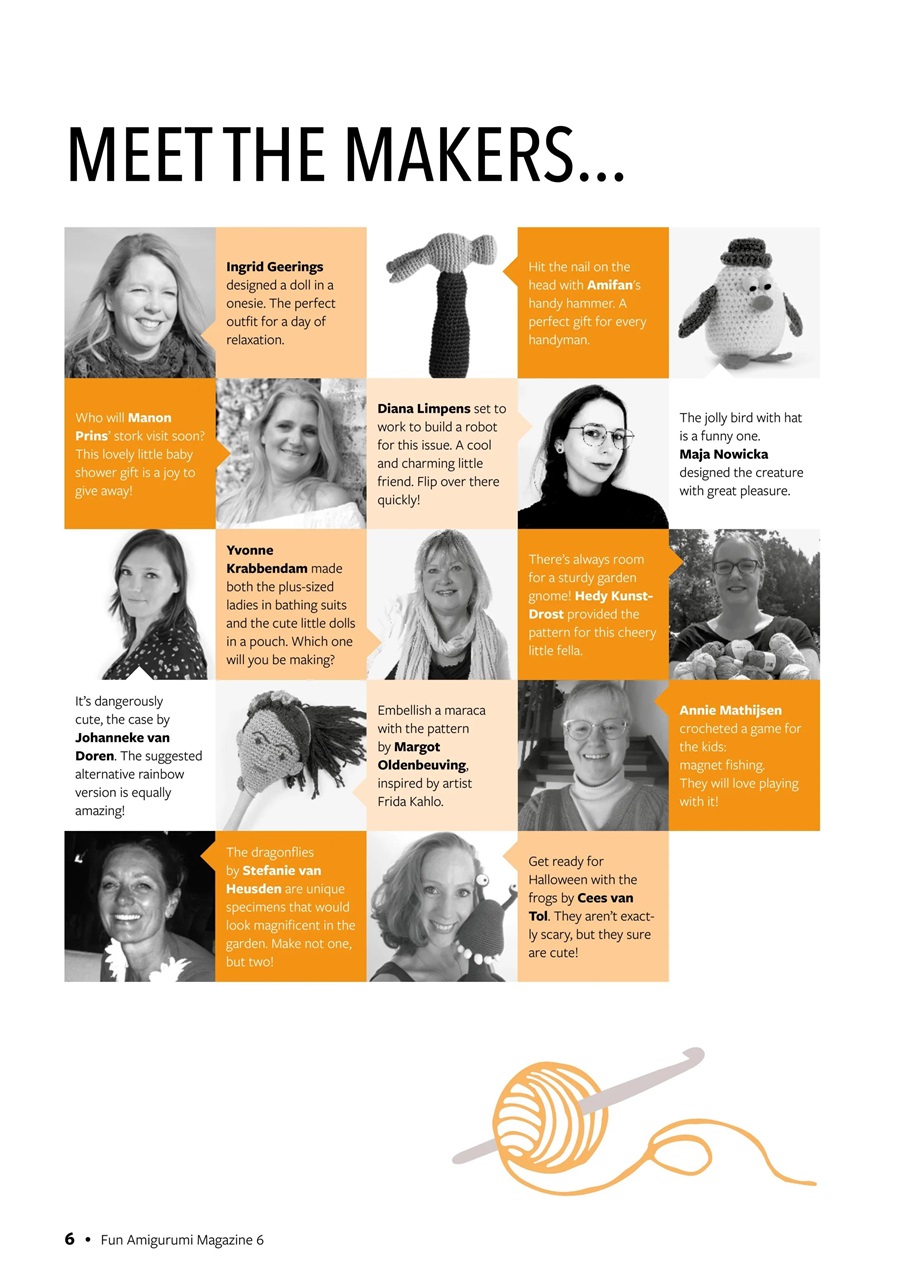Fun Amigurumi Magazine Preview Pages