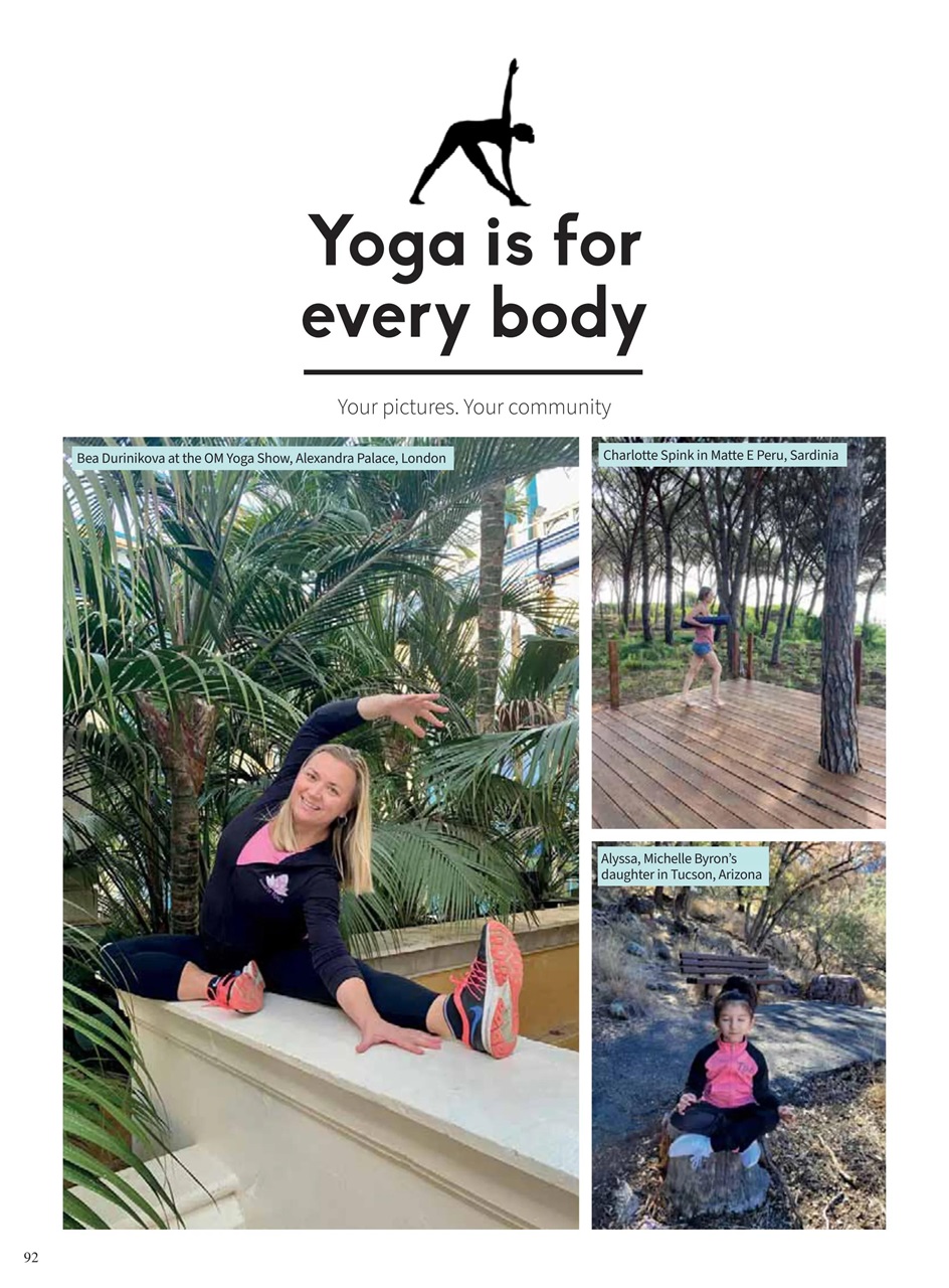 OM Yoga Magazine Preview Pages