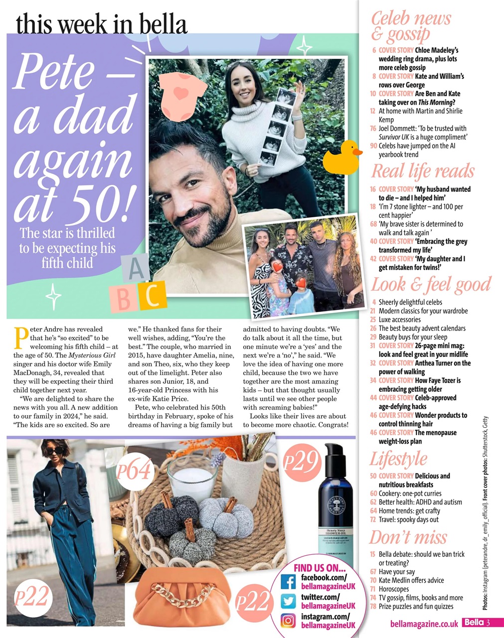 Bella Magazine Preview Pages