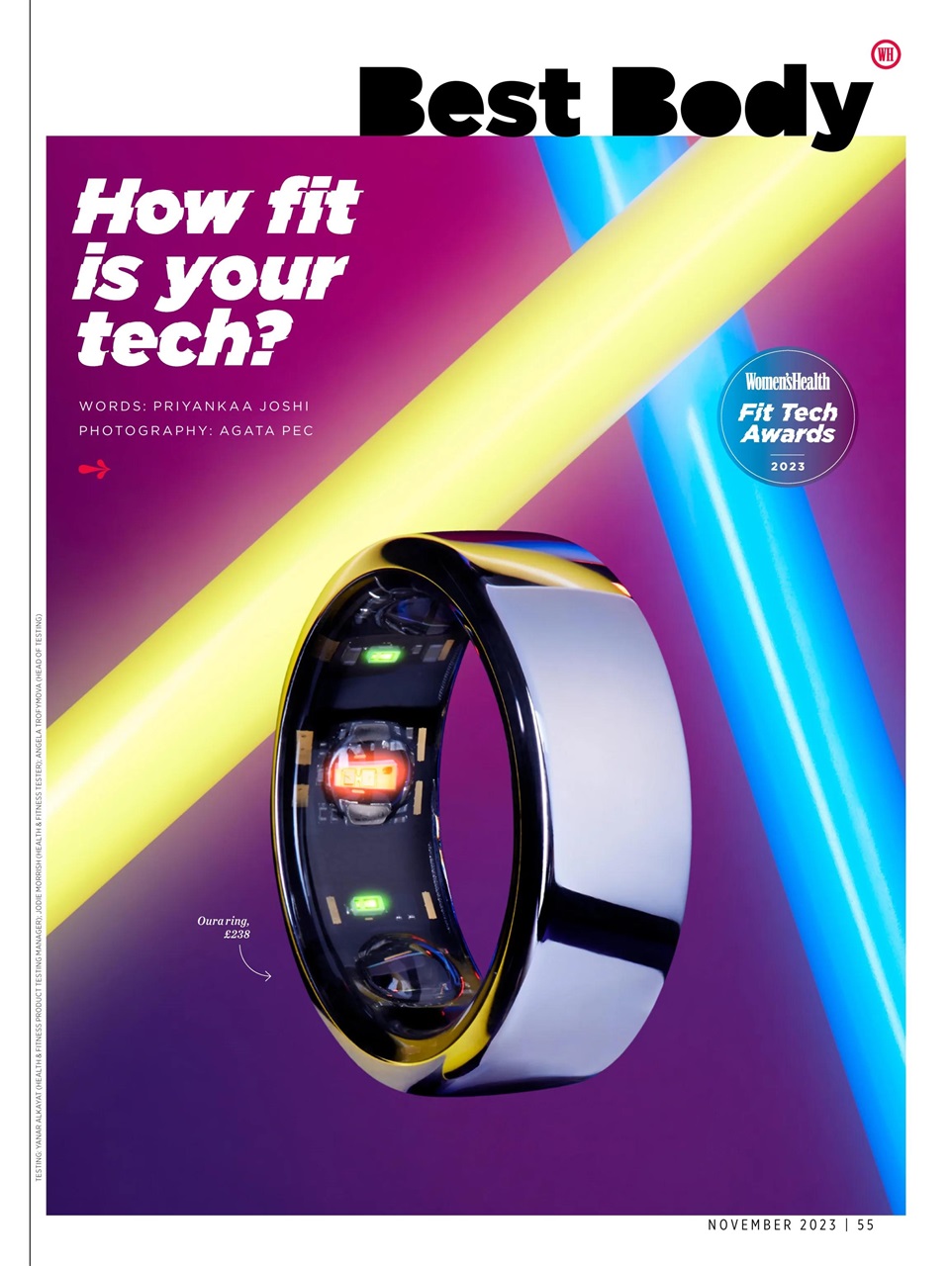 Women's Health Preview Pages