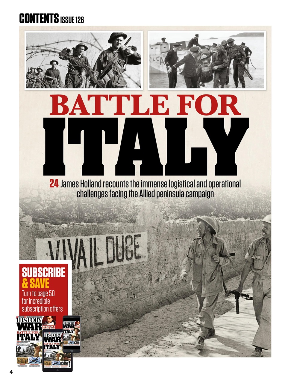 History of War Preview Pages