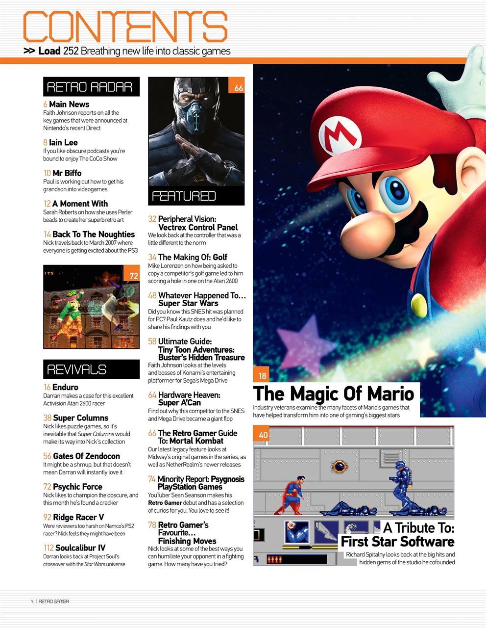 Retro Gamer Preview Pages