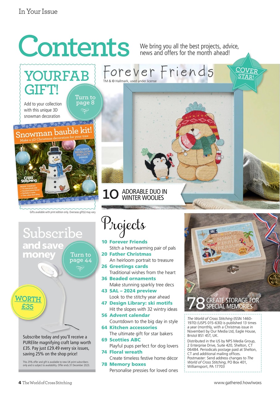 The World of Cross Stitching Preview Pages