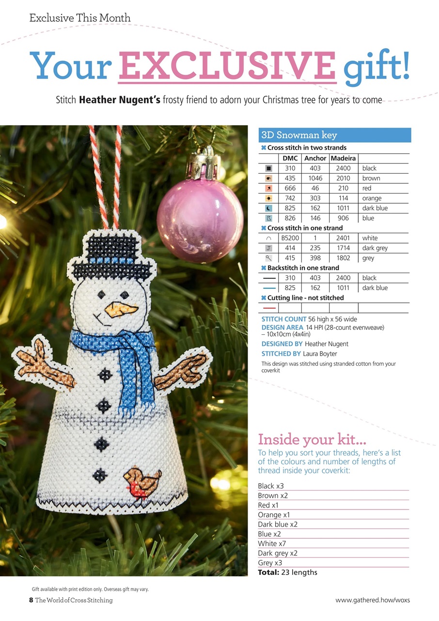 The World of Cross Stitching Preview Pages