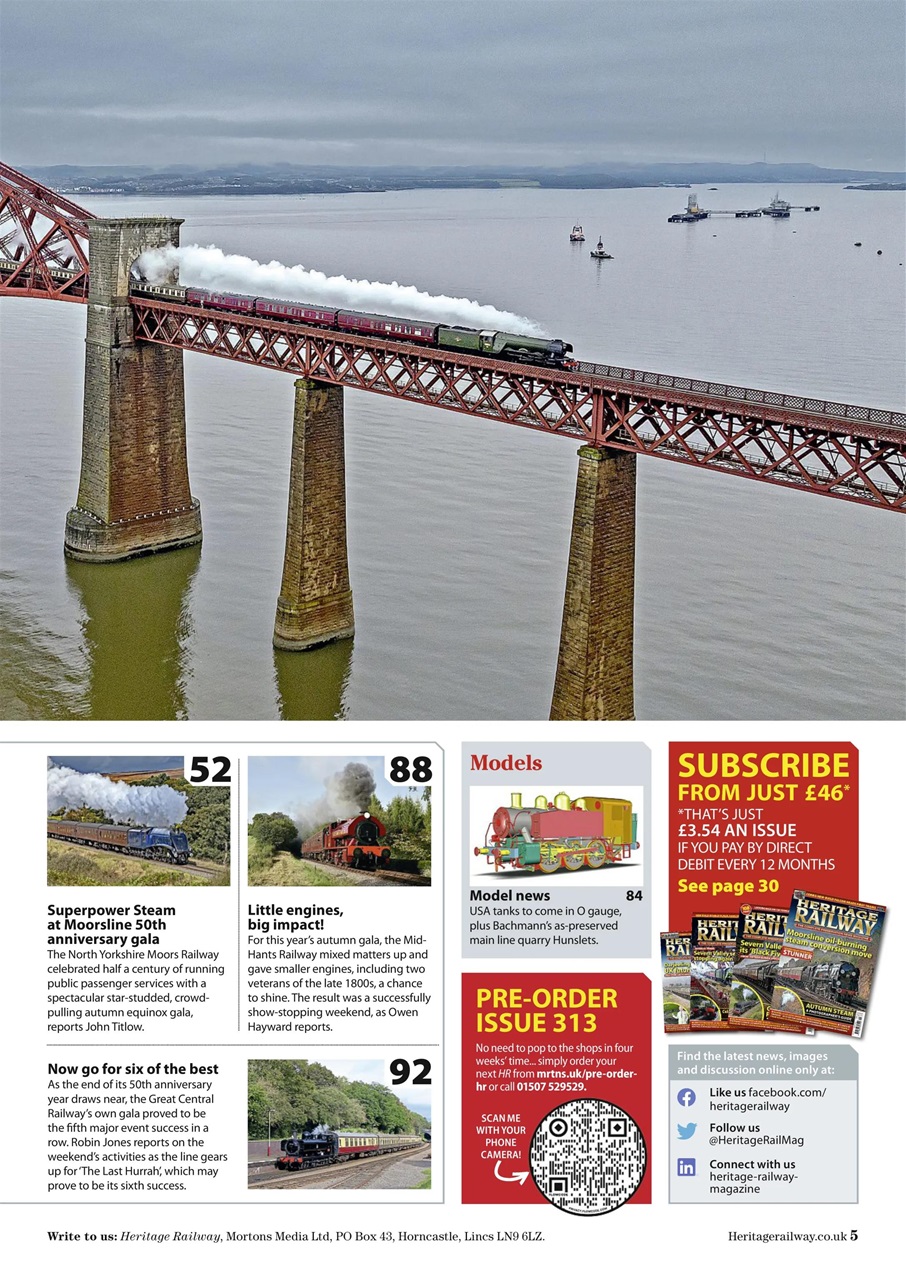 Heritage Railway Preview Pages