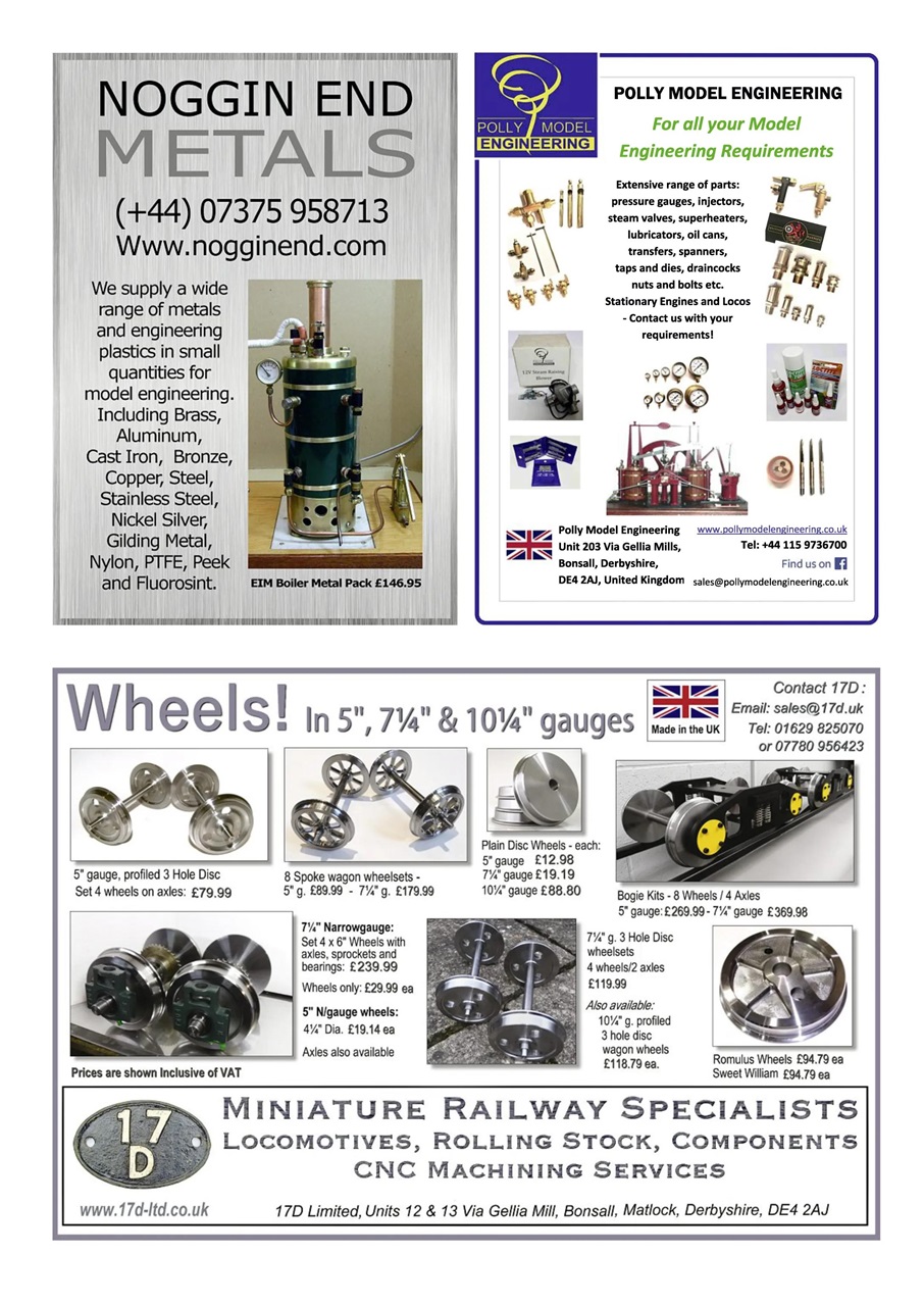 Model Engineer Preview Pages